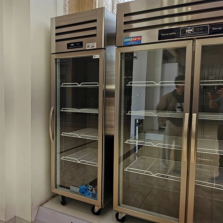 Stainless Steel Upright Freezer Commercial Stainless Steel Freezer